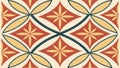 Intricate Geometric Tile Pattern Design, vector design Generative AI Royalty Free Stock Photo