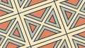 Intricate geometric triangular pattern, abstract design, modern texture, vector design Generative AI Royalty Free Stock Photo