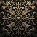 Intricate Gothic Ornate Design: Hyper-realistic Amoled Wallpaper