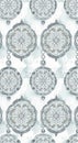 Intricate Gray Patterned Fabric Design Background Royalty Free Stock Photo