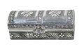 Intricate Hammered Silver Box