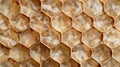 Intricate honeycomb pattern