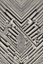 intricate hypnotic pattern with defined details generated by ai