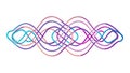 Intricate Intertwined Knot: Abstract Connected Design, vector design Generative AI Royalty Free Stock Photo