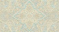 Intricate Islamic Geometric Pattern with Embossed Effect and Pastel Colors islamic pattern Royalty Free Stock Photo