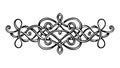 Intricate Knotwork Design Element, Celtic Pattern Vector, vector design Generative AI Royalty Free Stock Photo