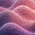 Intricate lattice patterns form a three-dimensional wavy grid, creating a dynamic, Royalty Free Stock Photo
