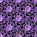 Intricate Linear Seamless Pattern