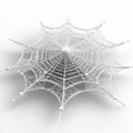 Intricate LowPoly Spiderweb 3D Model A Geometric Masterpiece of Design Royalty Free Stock Photo