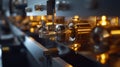 Intricate machinery showcasing precision engineering Royalty Free Stock Photo