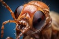 Intricate Macro closeup termite. Generate Ai
