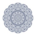 Intricate mandala design for adult coloring books, decorations, backgrounds, banners etc