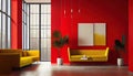 Intricate Minimalism Vibrant Hues Mastered In Jazzy Interiors