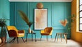 Intricate Minimalism Vibrant Hues Mastered In Jazzy Interiors