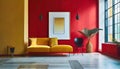 Intricate Minimalism Vibrant Hues Mastered In Jazzy Interiors