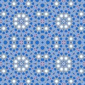 Intricate moorish eastern pattern, traditional arabic geometry