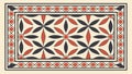Intricate Moroccan Geometric Floor Tile Pattern (Type 2).jpg, vector design Generative AI Royalty Free Stock Photo