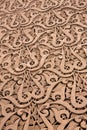 Intricate Moroccan stone work