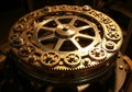 And intricate movement, common in complex machinery or astronomical Royalty Free Stock Photo