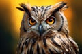 Intricate Owl portrait bird. Generate Ai
