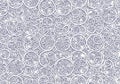 Intricate pattern of interlocking circles and Royalty Free Stock Photo