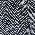 An intricate pattern of wavy black and white lines - Patterns