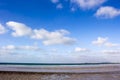 Intricate sand patterns on Cable Beach, Broome, Western Australia. Royalty Free Stock Photo