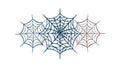 Intricate Spider Web Texture, Natural and Delicate Vector Design, vector design Generative AI Royalty Free Stock Photo