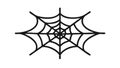 Intricate Spiderweb Icon Ã¢â¬\' Connection, Trap, Nature\'s Design, vector design Generative AI Royalty Free Stock Photo