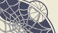 Intricate Spiderweb, Mysterious Nature Element vector design Generative AI Royalty Free Stock Photo