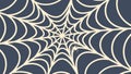 Intricate Spiderweb Pattern, Halloween Decor, Mysterious Nature, Gothic Art Vector Design Generative AI Royalty Free Stock Photo