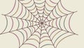 Intricate Spiderweb Pattern Vector Illustration Element, vector design Generative AI Royalty Free Stock Photo