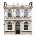 Intricate Stonework: A Victorian Georgian Window In London