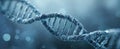 The intricate structure of DNA showcasing molecular beauty and scientific exploration. AI generated image Royalty Free Stock Photo