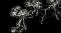 Abstract Smoke Swirls Artistic Design Against Dark Background Royalty Free Stock Photo