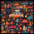 Intricate Tapestry Celebrating the Diversity and Cultural Significance of Vehicles and Transport