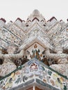 Up Close to the Main Pagoda at Wat Arun, Bangkok, Thailand