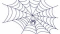 Intricate Spider Web Nature Pattern Vector Illustration, vector design Generative AI Royalty Free Stock Photo