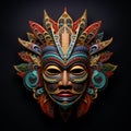 Intricate and Vibrant Tribal Mask Unveiling Ancient Wisdom and Cultural Significance