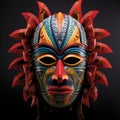 Intricate and Vibrant Tribal Mask Unveiling Ancient Wisdom and Cultural Significance