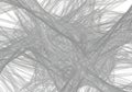 Intricate web of fine, intersecting, gray lines creating an abstract pattern. The lines Royalty Free Stock Photo