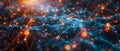 Intricate Web of Neural Connections - A Symphony in Synapses. Concept Neural Connections, Brain