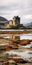 Intricate Webs: A Captivating Castle On A Shallow Loch