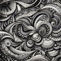 Intricate Whirlwinds. Royalty Free Stock Photo