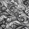 Intricate Whirlwinds. Royalty Free Stock Photo