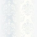 Intricate white satin wedding pattern Royalty Free Stock Photo