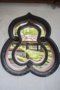 Intricate window at Lin An Tai Historical House, Taipei, Taiwan