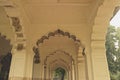 intricate work at unecso world heritage site, red fort, new delhi