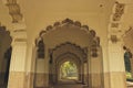 intricate work at unecso world heritage site, red fort, new delhi