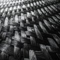 Intricate Woven Pattern in Black and White Royalty Free Stock Photo